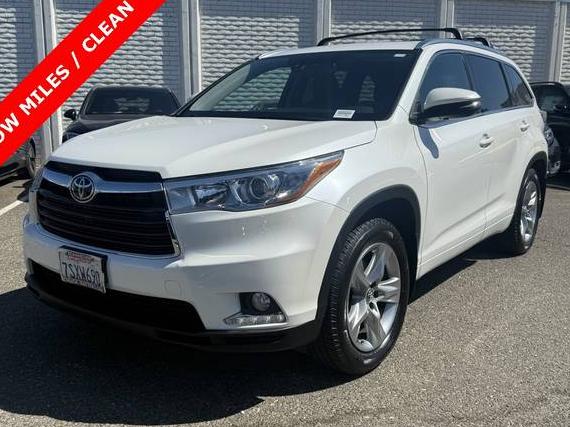 TOYOTA HIGHLANDER 2016 5TDDKRFH4GS306560 image