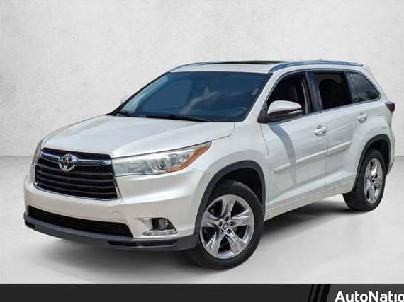 TOYOTA HIGHLANDER 2016 5TDYKRFH4GS155270 image