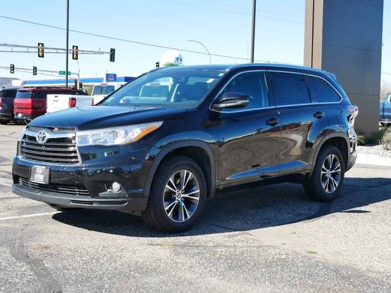 TOYOTA HIGHLANDER 2016 5TDKKRFH5GS123966 image