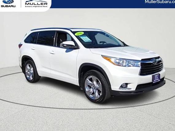 TOYOTA HIGHLANDER 2016 5TDDKRFH3GS263135 image