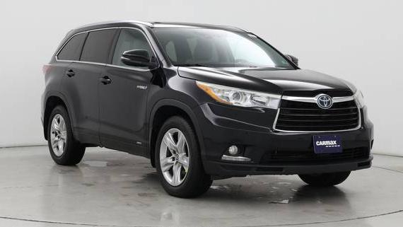 TOYOTA HIGHLANDER 2016 5TDDCRFH6GS015121 image