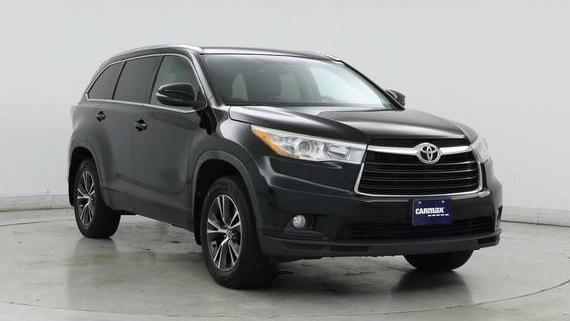 TOYOTA HIGHLANDER 2016 5TDJKRFH8GS500527 image