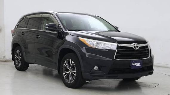 TOYOTA HIGHLANDER 2016 5TDJKRFH6GS280109 image