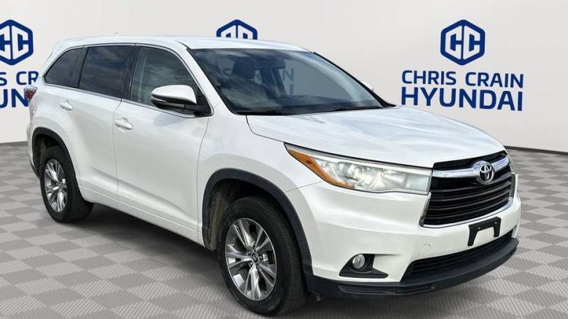 TOYOTA HIGHLANDER 2016 5TDZKRFH4GS179587 image