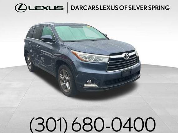 TOYOTA HIGHLANDER 2016 5TDDKRFH3GS243757 image