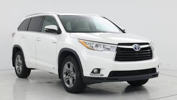 TOYOTA HIGHLANDER 2016 5TDDCRFH0GS017480 image