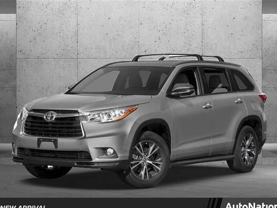 TOYOTA HIGHLANDER 2016 5TDKKRFH5GS148589 image