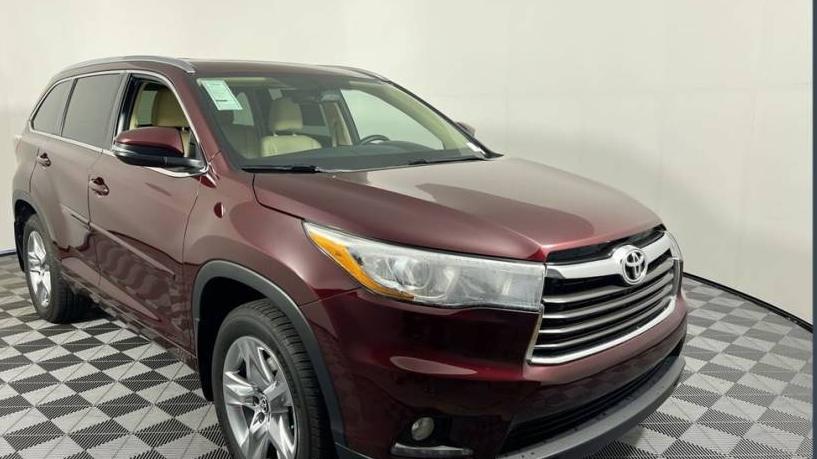 TOYOTA HIGHLANDER 2016 5TDDKRFH2GS318092 image