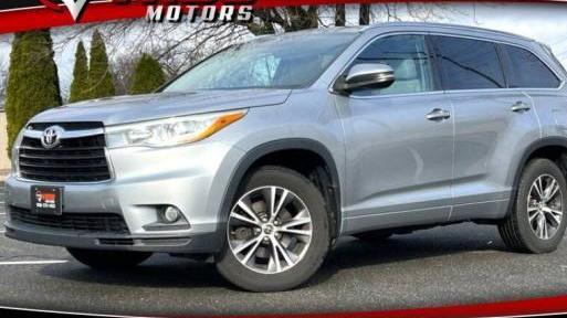 TOYOTA HIGHLANDER 2016 5TDJKRFH0GS291915 image