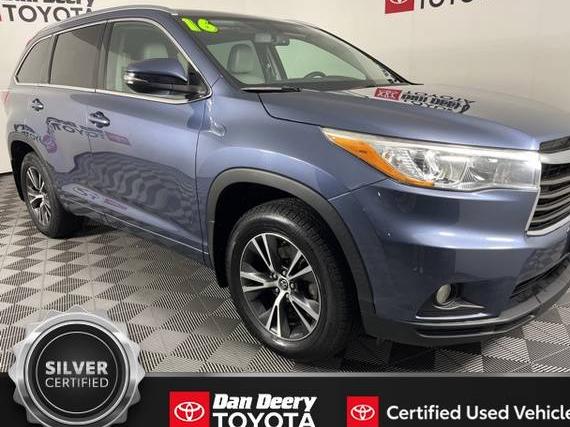 TOYOTA HIGHLANDER 2016 5TDJKRFH2GS311369 image