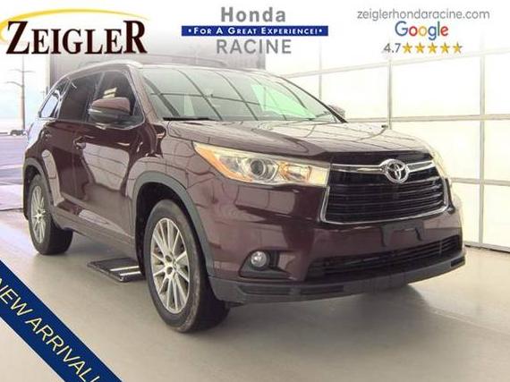 TOYOTA HIGHLANDER 2016 5TDJKRFH2GS288174 image