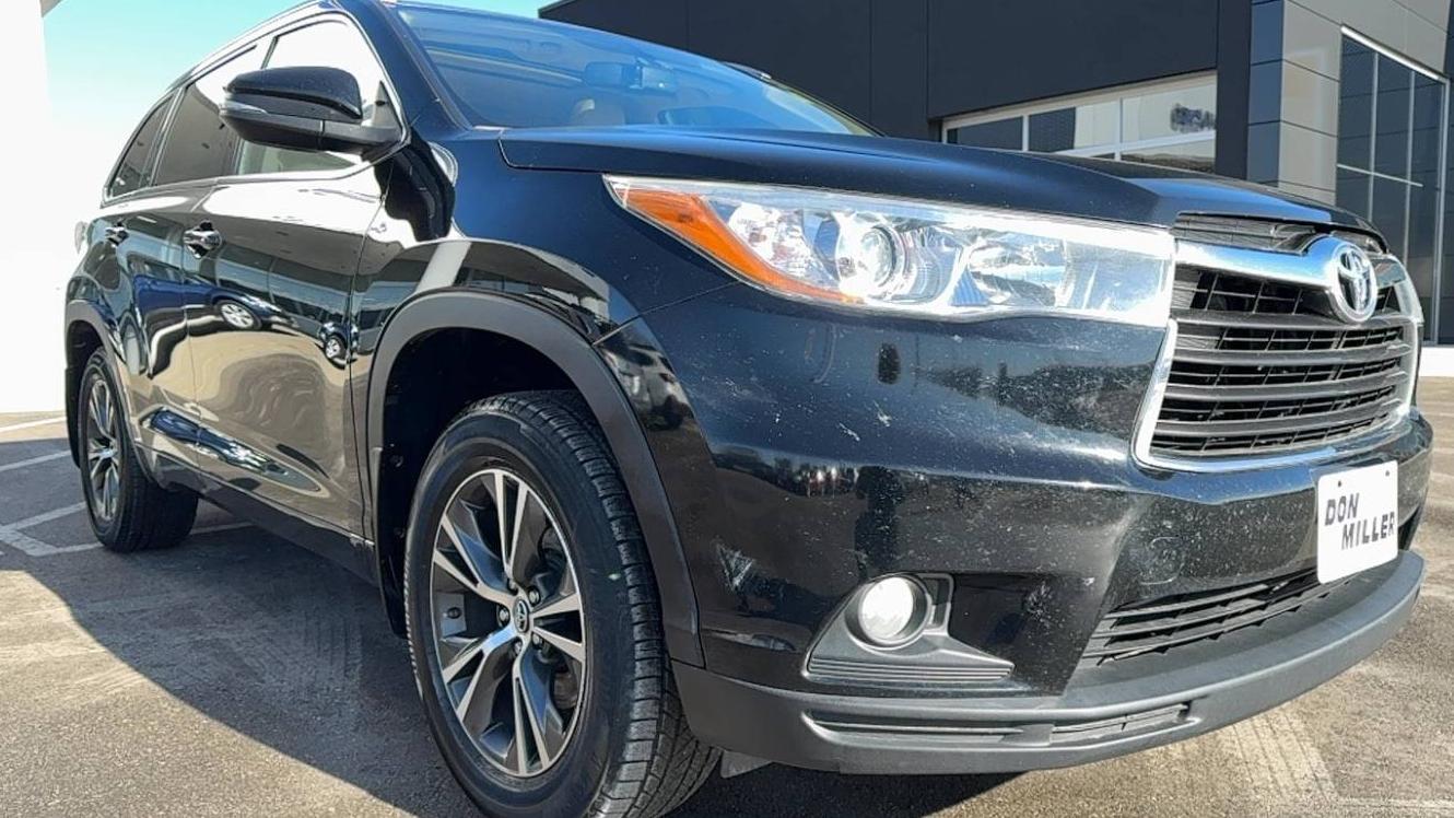 TOYOTA HIGHLANDER 2016 5TDJKRFH5GS298682 image