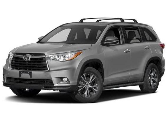 TOYOTA HIGHLANDER 2016 5TDJKRFHXGS253169 image