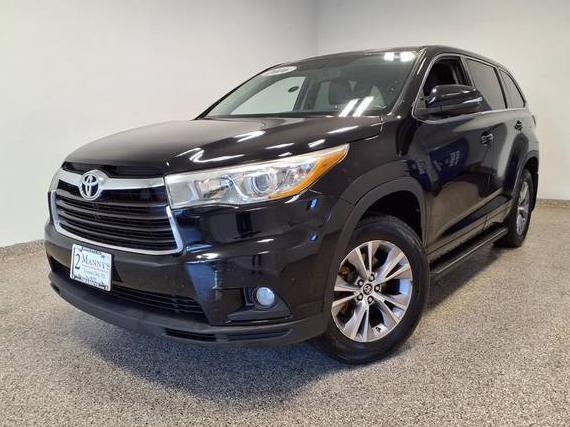TOYOTA HIGHLANDER 2016 5TDBKRFH3GS331795 image