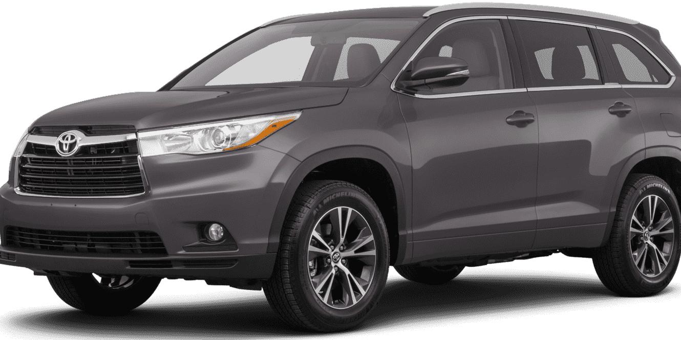 TOYOTA HIGHLANDER 2016 5TDKKRFH7GS161490 image