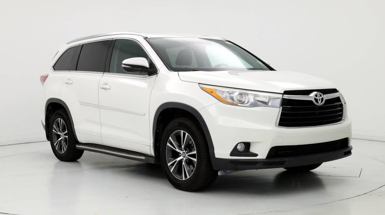 TOYOTA HIGHLANDER 2016 5TDKKRFHXGS171947 image