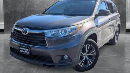 TOYOTA HIGHLANDER 2016 5TDJKRFH1GS288506 image