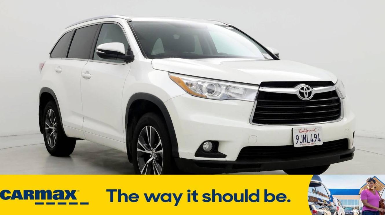 TOYOTA HIGHLANDER 2016 5TDJKRFH9GS231521 image