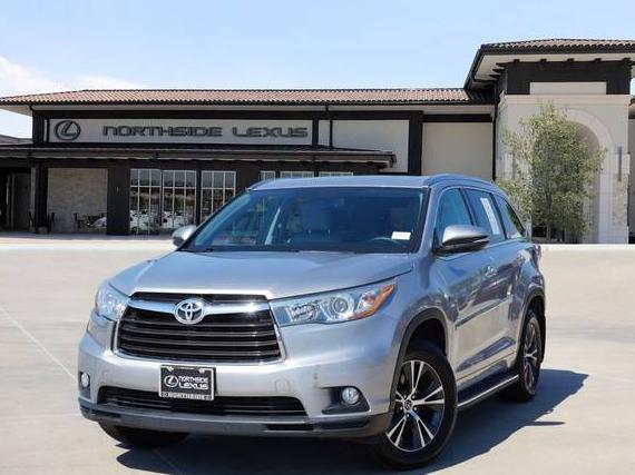 TOYOTA HIGHLANDER 2016 5TDKKRFH6GS128979 image