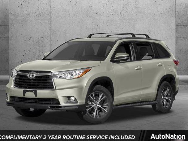 TOYOTA HIGHLANDER 2016 5TDKKRFH3GS500066 image