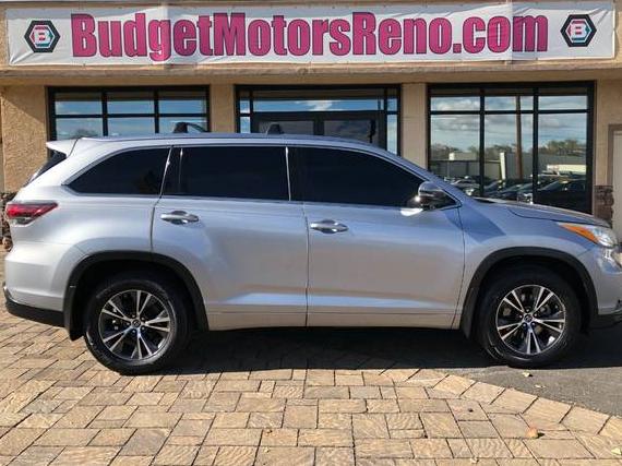TOYOTA HIGHLANDER 2016 5TDJKRFH5GS506737 image TOYOTA HIGHLANDER 2016 5TDJKRFH5GS506737 image