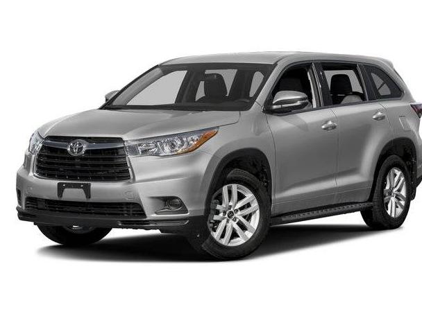 TOYOTA HIGHLANDER 2016 5TDZKRFH7GS163979 image