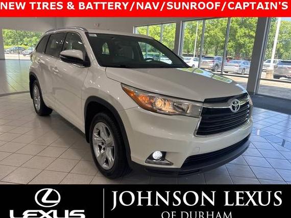 TOYOTA HIGHLANDER 2016 5TDDKRFH5GS257417 image