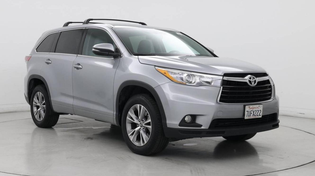 TOYOTA HIGHLANDER 2016 5TDZKRFH8GS159438 image