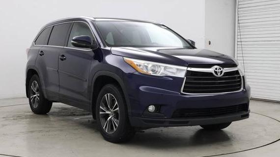 TOYOTA HIGHLANDER 2016 5TDJKRFH9GS314074 image