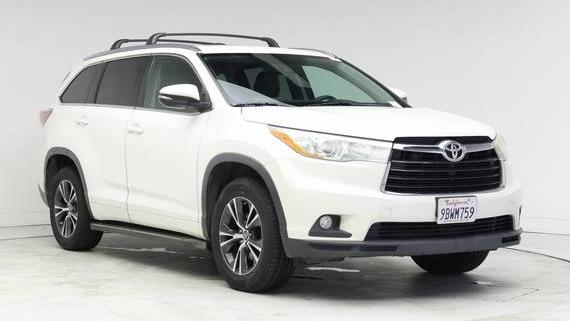 TOYOTA HIGHLANDER 2016 5TDKKRFH9GS184656 image