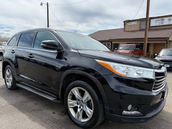 TOYOTA HIGHLANDER 2016 5TDDKRFH1GS349138 image