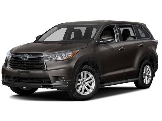 TOYOTA HIGHLANDER 2016 5TDBKRFH0GS268283 image