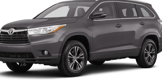 TOYOTA HIGHLANDER 2016 5TDKKRFH2GS506649 image