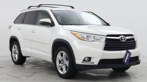 TOYOTA HIGHLANDER 2016 5TDYKRFH2GS185304 image