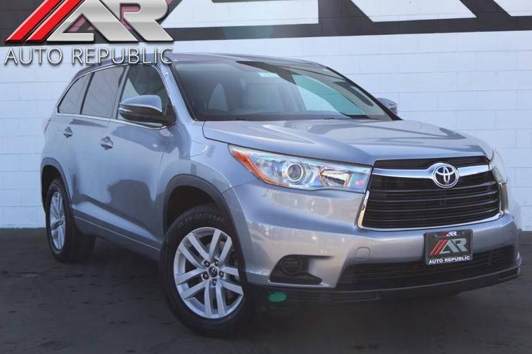 TOYOTA HIGHLANDER 2016 5TDZKRFH9GS169198 image