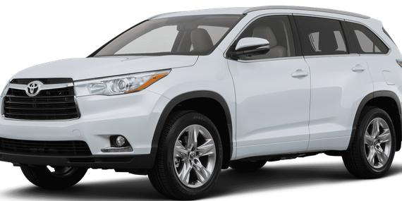 TOYOTA HIGHLANDER 2016 5TDDKRFH2GS239747 image