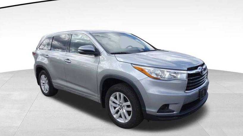 TOYOTA HIGHLANDER 2016 5TDBKRFH2GS314860 image