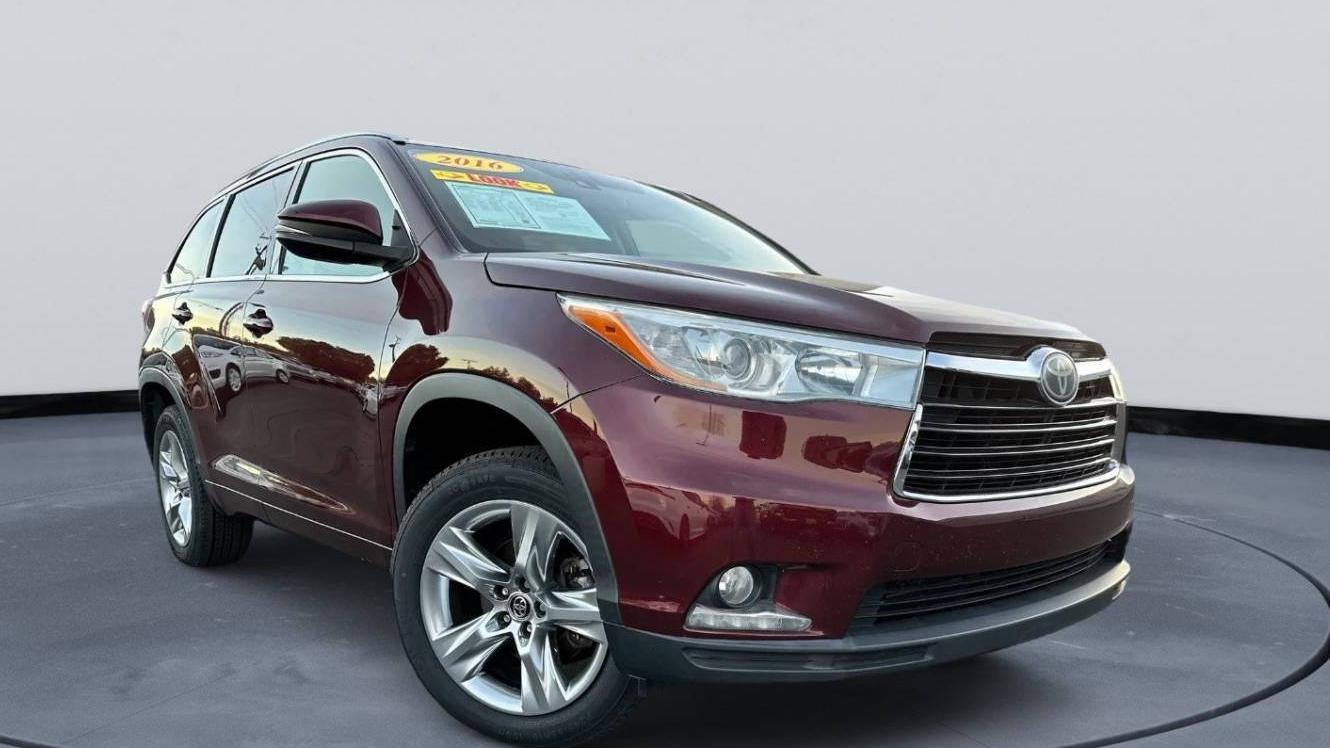 TOYOTA HIGHLANDER 2016 5TDYKRFH6GS120438 image