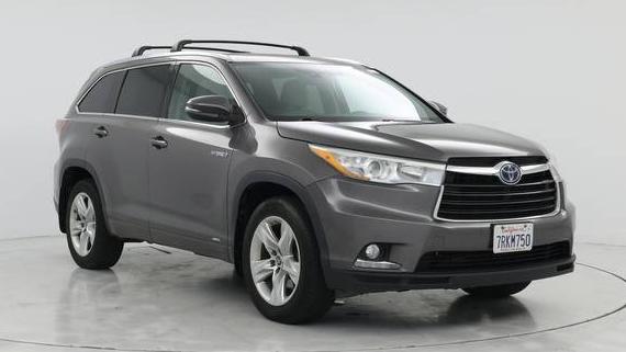 TOYOTA HIGHLANDER 2016 5TDDCRFH8GS014763 image
