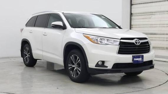 TOYOTA HIGHLANDER 2016 5TDJKRFH3GS285736 image