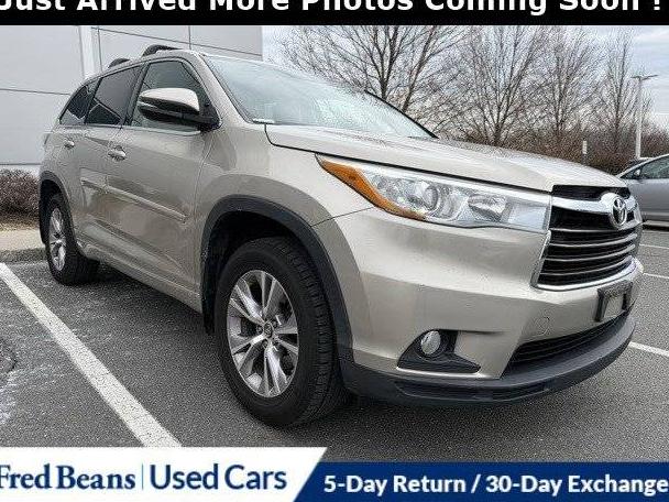 TOYOTA HIGHLANDER 2016 5TDBKRFH7GS343870 image