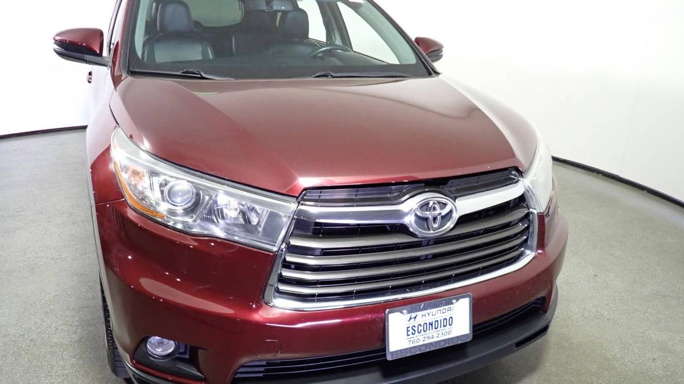 TOYOTA HIGHLANDER 2016 5TDJKRFH9GS307724 image