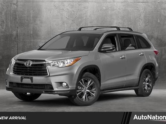TOYOTA HIGHLANDER 2016 5TDJKRFH0GS337808 image