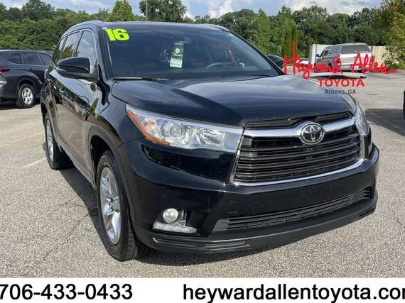 TOYOTA HIGHLANDER 2016 5TDYKRFH6GS177318 image