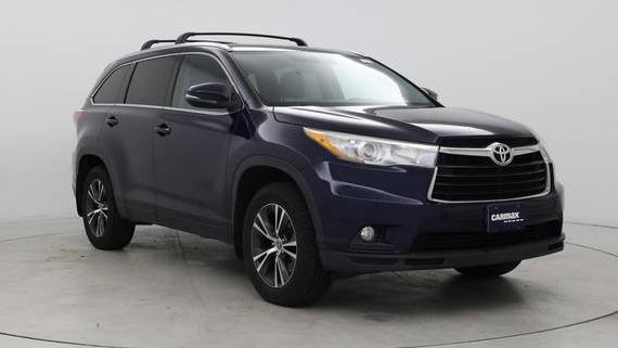 TOYOTA HIGHLANDER 2016 5TDJKRFH7GS249709 image