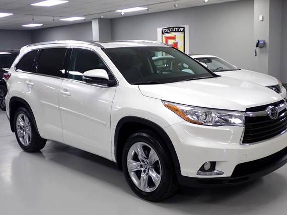 TOYOTA HIGHLANDER 2016 5TDDKRFH5GS236258 image