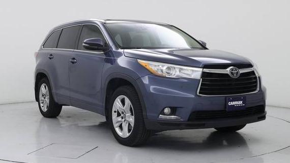 TOYOTA HIGHLANDER 2016 5TDDKRFH2GS232684 image