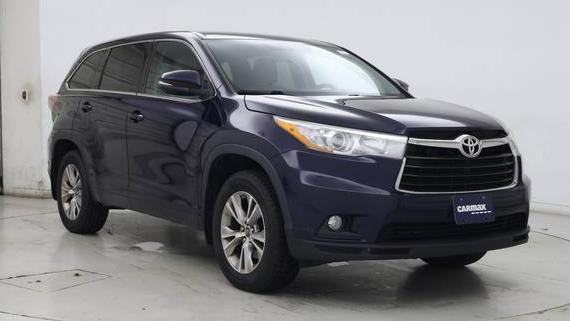 TOYOTA HIGHLANDER 2016 5TDBKRFH3GS341243 image