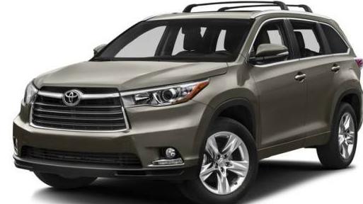 TOYOTA HIGHLANDER 2016 5TDYKRFH9GS158875 image