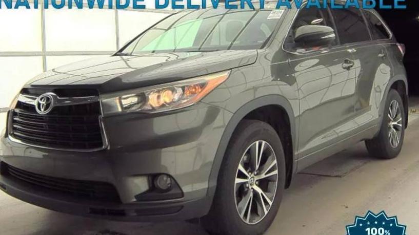 TOYOTA HIGHLANDER 2016 5TDJKRFH2GS235197 image